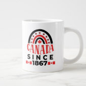 Canada sinds 1867 grote koffiekop (Rechts)