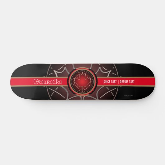 Canada sinds 1867 Skateboard (Horizontaal)