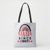 Canada sinds 1867 tote bag (Voorkant)