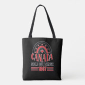 Canada sinds 1867 tote bag (Achterkant)