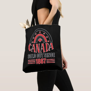 Canada sinds 1867 tote bag