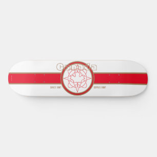 Canada sinds 1867 (Wit) Skateboard