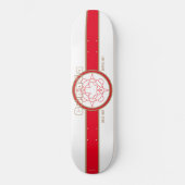 Canada sinds 1867 (Wit) Skateboard (Voorkant)