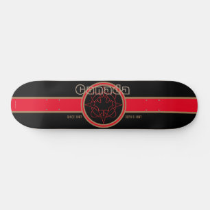 Canada sinds 1867 (Zwart) Skateboard