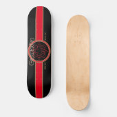 Canada sinds 1867 (Zwart) Skateboard (Voorkant)