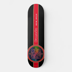 Canada sinds 1867 Zwarte Aurora Skateboard