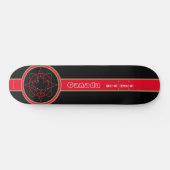 Canada sinds 1867 Zwarte Skateboard (Horizontaal)