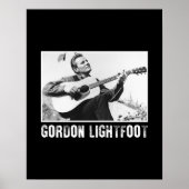  Canada Singer Gordon Lightfoot Poster (Voorkant)