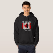 Canada Ski Hoodie (Voorkant volledig)