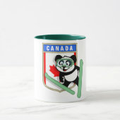 Canada Ski-springende Panda Mok (Midden)