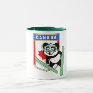 Canada Ski-springende Panda Mok