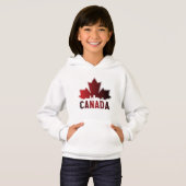 Canada Skyline Gradient Maple Leaf Patriotic (Voorkant volledig)