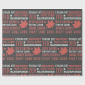 Canada Slang Subway Art Cadeaupapier (Vlak)