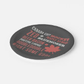 Canada Slang Subway Art Papieren Bordje (Gekanteld)