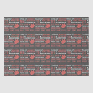 Canada Slang Subway Art Tissuepapier