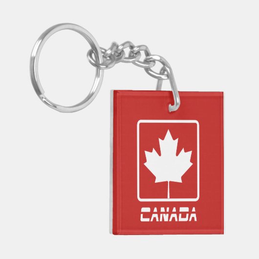 Canada Sleutelhanger (Voorkant Links)