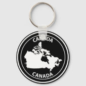 Canada Sleutelhanger (Achterkant)