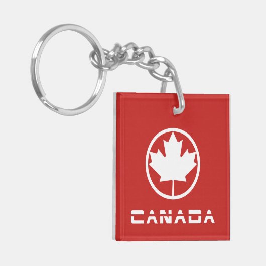 Canada Sleutelhanger (Voorkant Links)