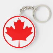 canada sleutelhanger (Achterkant)