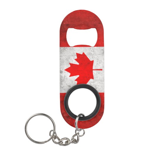 Canada Sleutelhanger Flessenopener (Voorkant)