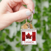 Canada Sleutelhanger Personalized Canada Sleutelha (Hand)