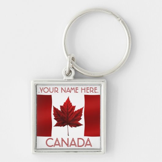 Canada Sleutelhanger Personalized Canada Sleutelha (Voorkant)