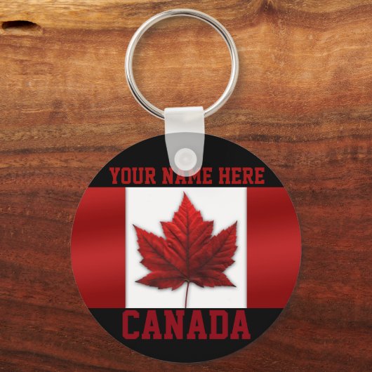 Canada Sleutelhanger Personalized Canada Sleutelha (Voorkant)