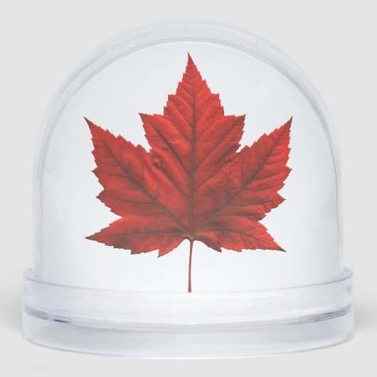 Canada Snow Globe Custom Canada Snow Globes Sneeuwbol (Voorkant)