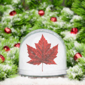 Canada Snow Globe Custom Canada Snow Globes Sneeuwbol (Kerstmis)