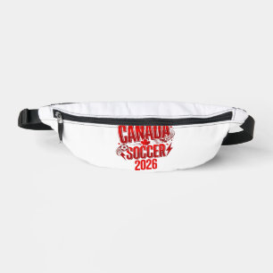 Canada Soccer 2026 Soccer Vet Country Typografie Heuptasje