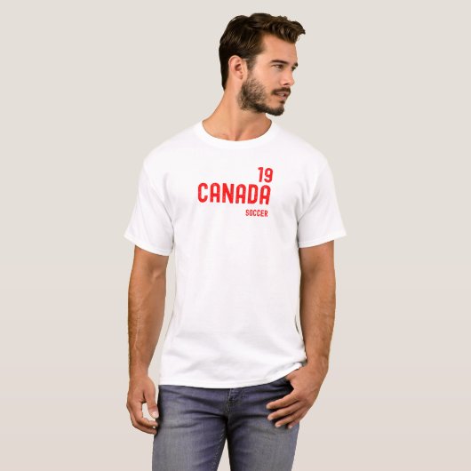 Canada Soccer-Alphonso Davies-19-2022-Phonzie-Kind T-shirt (Voorkant volledig)
