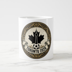 Canada Soccer Fan Coffee Cup  Toronto Gaststad Grote Koffiekop