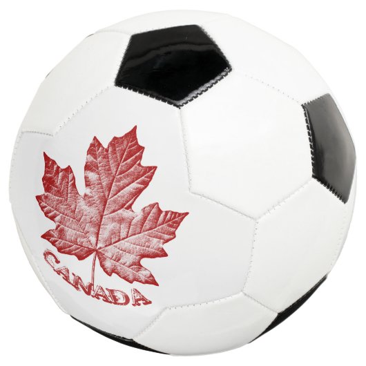 Canada Soccor Ball Personalized Maple Leaf Balls Voetbal (Drie kwart)