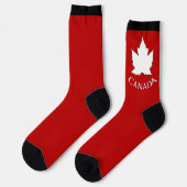 Canada Socks Canada Souvenir Socks Customize Sokken (Links)