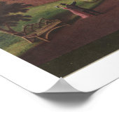 Canada Southern Railway aan de Niagara Herfsten Poster (Hoek)