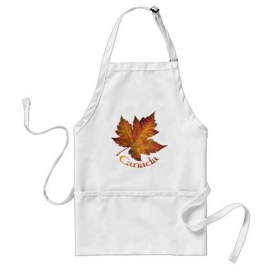 Canada Souvenir Apron Canada Maple Leaf Souvenir Standaard Schort (Voorkant)