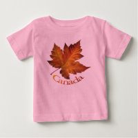 Canada Souvenir Baby T-shirt Toddler Canada Shirte