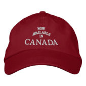 Canada Souvenir Baseball Pet geborduurd Pet/Pet (Voorkant)