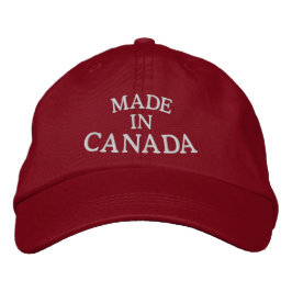 Canada Souvenir Baseball Pet geborduurd Pet/Pet