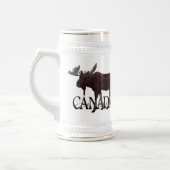 Canada Souvenir Beer Mok Canada Moose Beer Stein (Links)