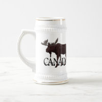 Canada Souvenir Beer Mok Canada Moose Beer Stein