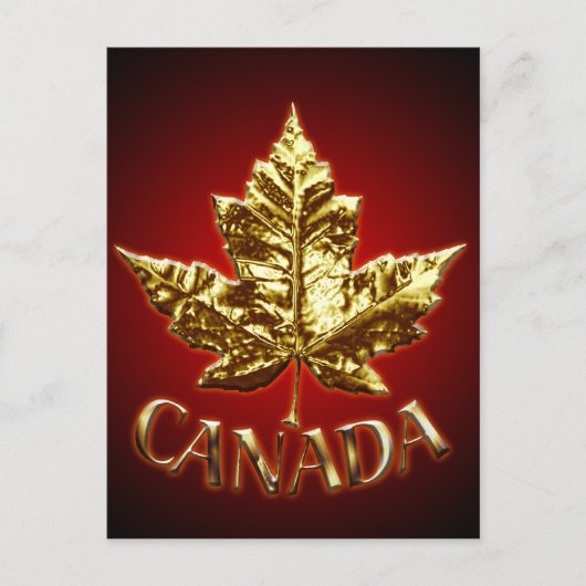 Canada Souvenir Briefkaarten Canada Flag Art Cards (Voorkant)