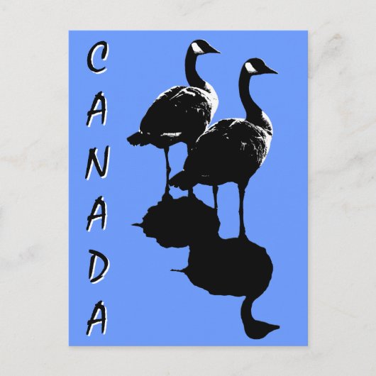 Canada Souvenir Briefkaarten Canada Gese Kaarten (Voorkant)