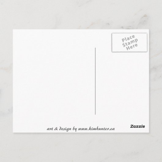 Canada Souvenir Briefkaarten Canada Gese Kaarten (Achterkant)