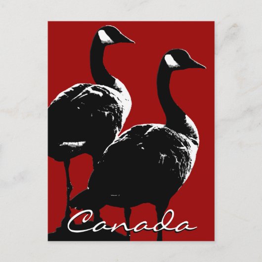 Canada Souvenir Briefkaarten Canada Gese Kaarten (Voorkant)