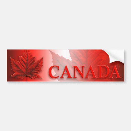 Canada Souvenir Bumpersticker Gifts (Voorkant)