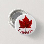 Canada Souvenir Buttonnen Canada Vlag Maple Leaf P Ronde Button 3,2 Cm (Voorkant /achterkant)