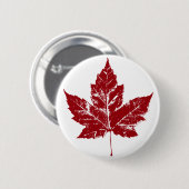 Canada Souvenir Buttonnen Canada Vlag Maple Leaf P Ronde Button 5,7 Cm (Voorkant /achterkant)