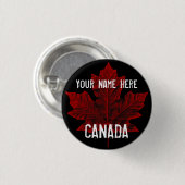 Canada Souvenir Buttonnen Specialized Canada Butto Ronde Button 3,2 Cm (Voorkant /achterkant)