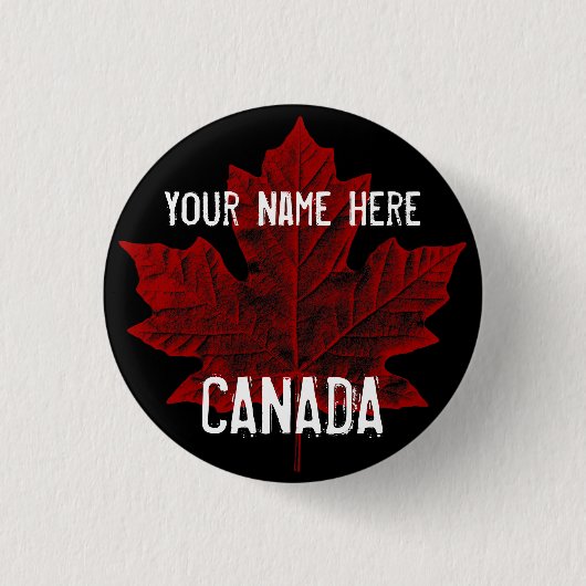 Canada Souvenir Buttonnen Specialized Canada Butto Ronde Button 3,2 Cm (Voorkant)